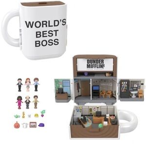 Polly Pocket - The Office Compact Playset- Collector Set